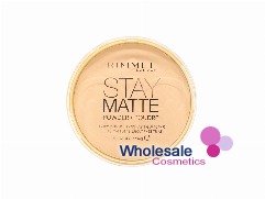 6 x Rimmel Stay Matte Pressed Powder Foundation - 005 SILKY BEIGE